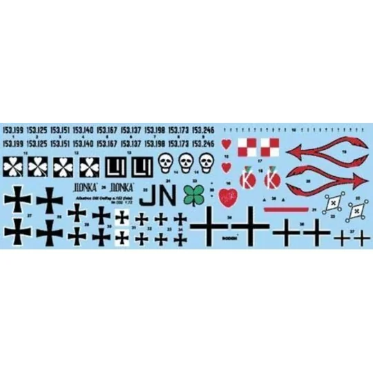 Albatros D.III Oeffag s.153(late), 1/72 - Roden 030