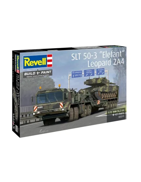 SLT 50-3 "Elefant" + Leopard 2A4, 1/72 - Revell 03311