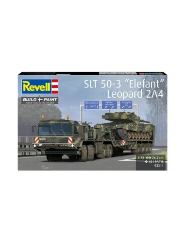 SLT 50-3 "Elefant" + Leopard 2A4, 1/72 - Revell 03311