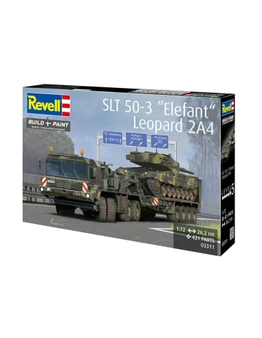 SLT 50-3 "Elefant" + Leopard 2A4, 1/72 - Revell 03311