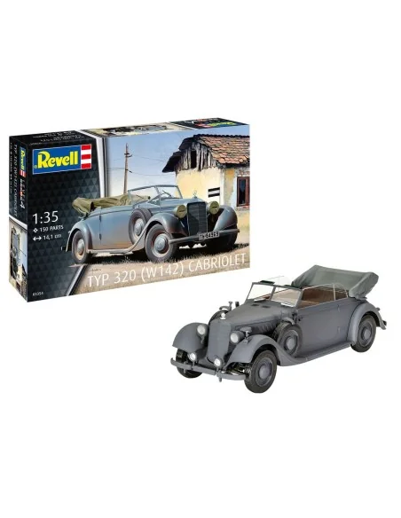 Typ 320 (W142) Cabriolet, 1/35 - Revell 03354