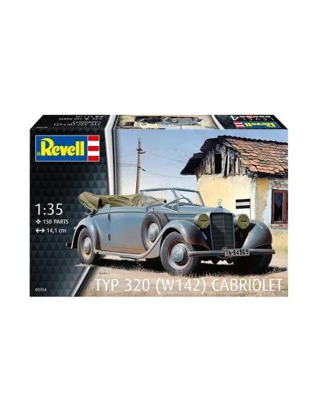 Typ 320 (W142) Cabriolet, 1/35 - Revell 03354