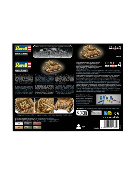 Flakpanzer IV - Möbelwagen 3, 7 cm Flak 43, 1/72 - Revell 03363