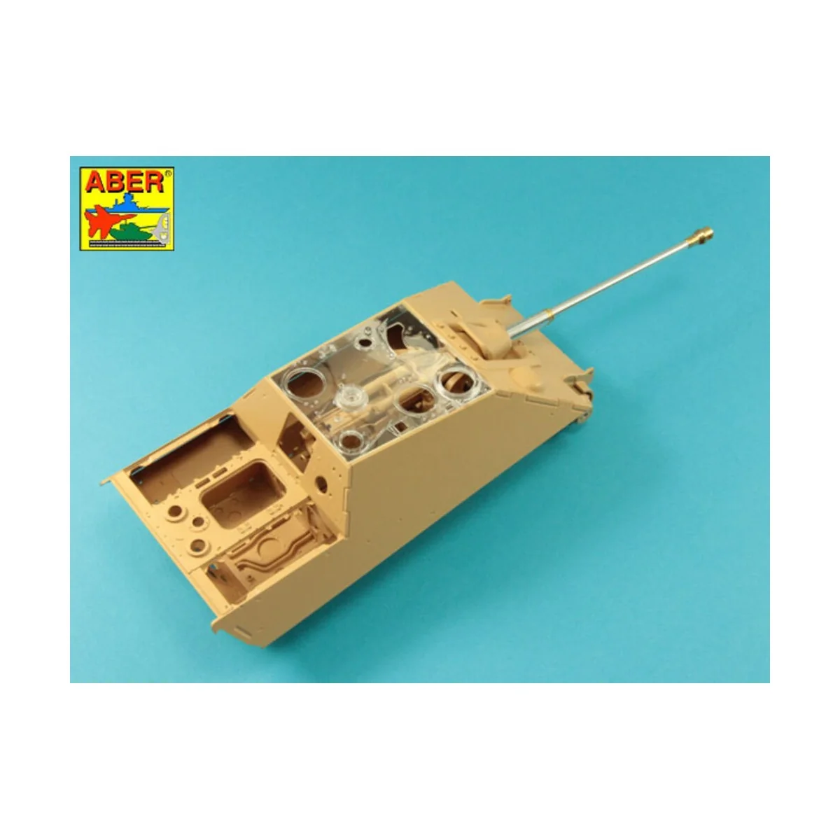 German 8, 8cm Two part Pak 43/3 L/71 barrel for Jagdpanther Ausf G1...