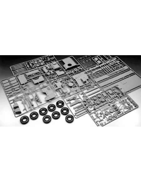 MAN 10t milgl truck 8x8, 1/35 - Revell 03367