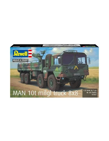 MAN 10t milgl truck 8x8, 1/35 - Revell 03367