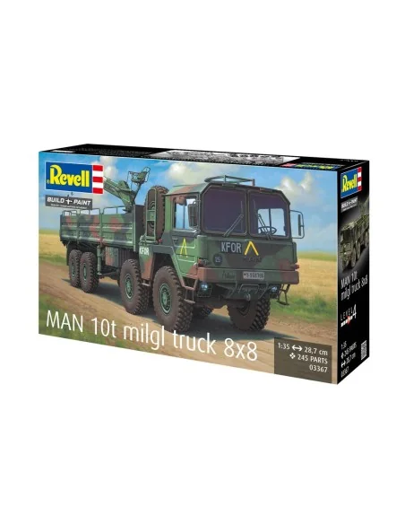 MAN 10t milgl truck 8x8, 1/35 - Revell 03367