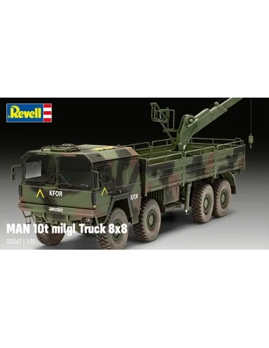 MAN 10t milgl truck 8x8, 1/35 - Revell 03367