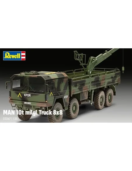 MAN 10t milgl truck 8x8, 1/35 - Revell 03367