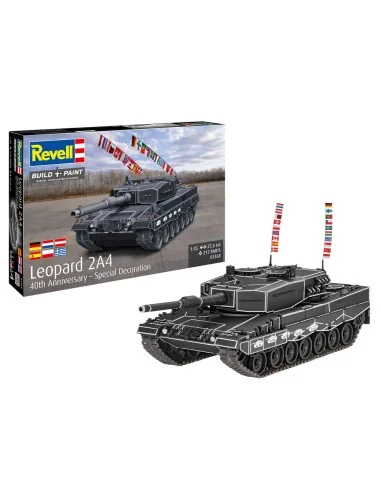 Leopard 2A4 - Special Decoration 40th anniversary, 1/35 - Revell 03368