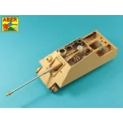 German 8,8cm Two part Pak 43/3 L/71 barrel for Jagdpanther Ausf G1 ...