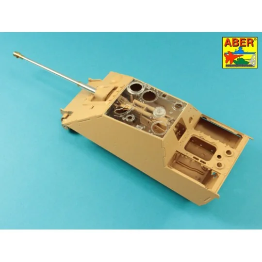 German 8, 8cm Two part Pak 43/3 L/71 barrel for Jagdpanther Ausf G1...