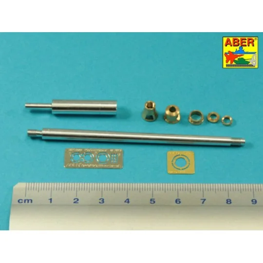 German 8,8cm Two part Pak 43/3 L/71 barrel for Jagdpanther Ausf G1 ...