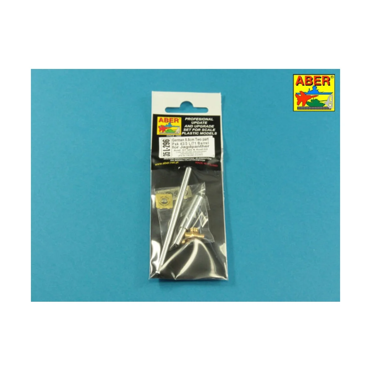 German 8,8cm Two part Pak 43/3 L/71 barrel for Jagdpanther Ausf G1 ...