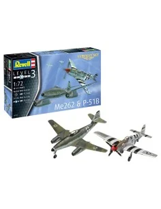 Combat Set Me262 & P-51B, 1/72 - Revell 03711