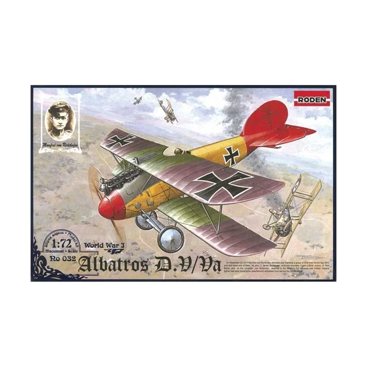 Albatros D.V/D.Va, 1/72 - Roden 032