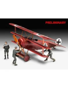 Fokker Triplane DR.1 - 75 Years Plastic Modelling, 1/28 - Revell 03762