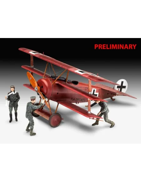 Fokker Triplane DR.1 - 75 Years Plastic Modelling, 1/28 - Revell 03762