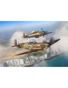 Supermarine Spitfire Mk.Ia & Hawker Hurricane Mk.I, 1/144 - Revell ... 2