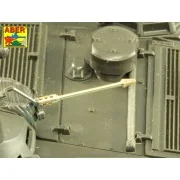 Barrel to U.S. M85 cal .50 heavy machine gun used on M60, M728, LVT...