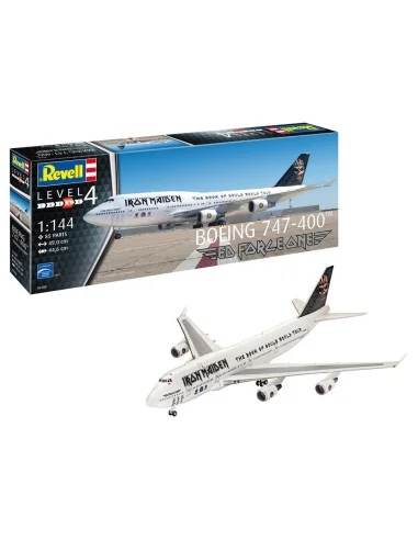 [NO_DESC] IRON MAIDEN Ed Force One - Boeing 747-400, 1/144 - Revell...