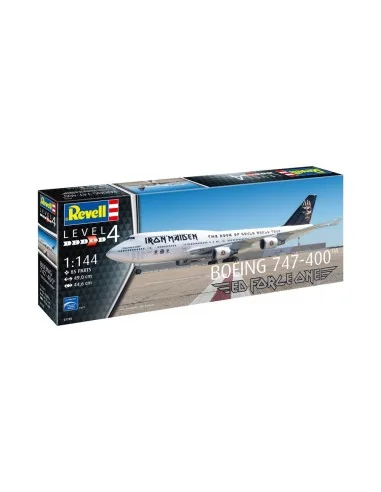 IRON MAIDEN Ed Force One - Boeing 747-400, 1/144 - Revell 03780