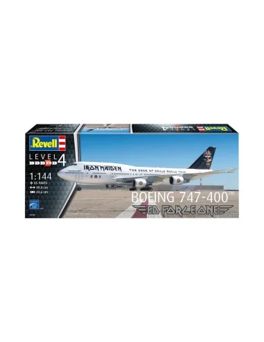 IRON MAIDEN Ed Force One - Boeing 747-400, 1/144 - Revell 03780