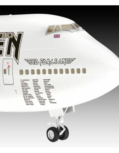IRON MAIDEN Ed Force One - Boeing 747-400, 1/144 - Revell 03780