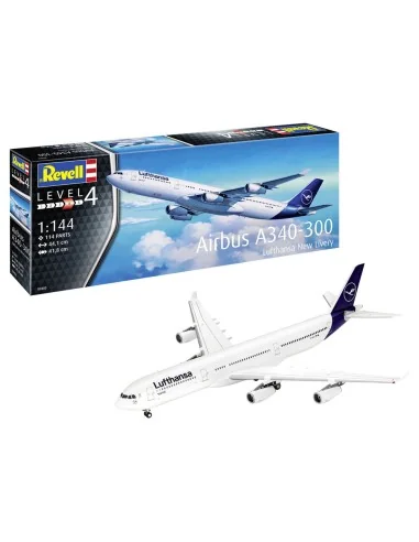 A340-300 Lufthansa New Livery, 1/144 - Revell 03803