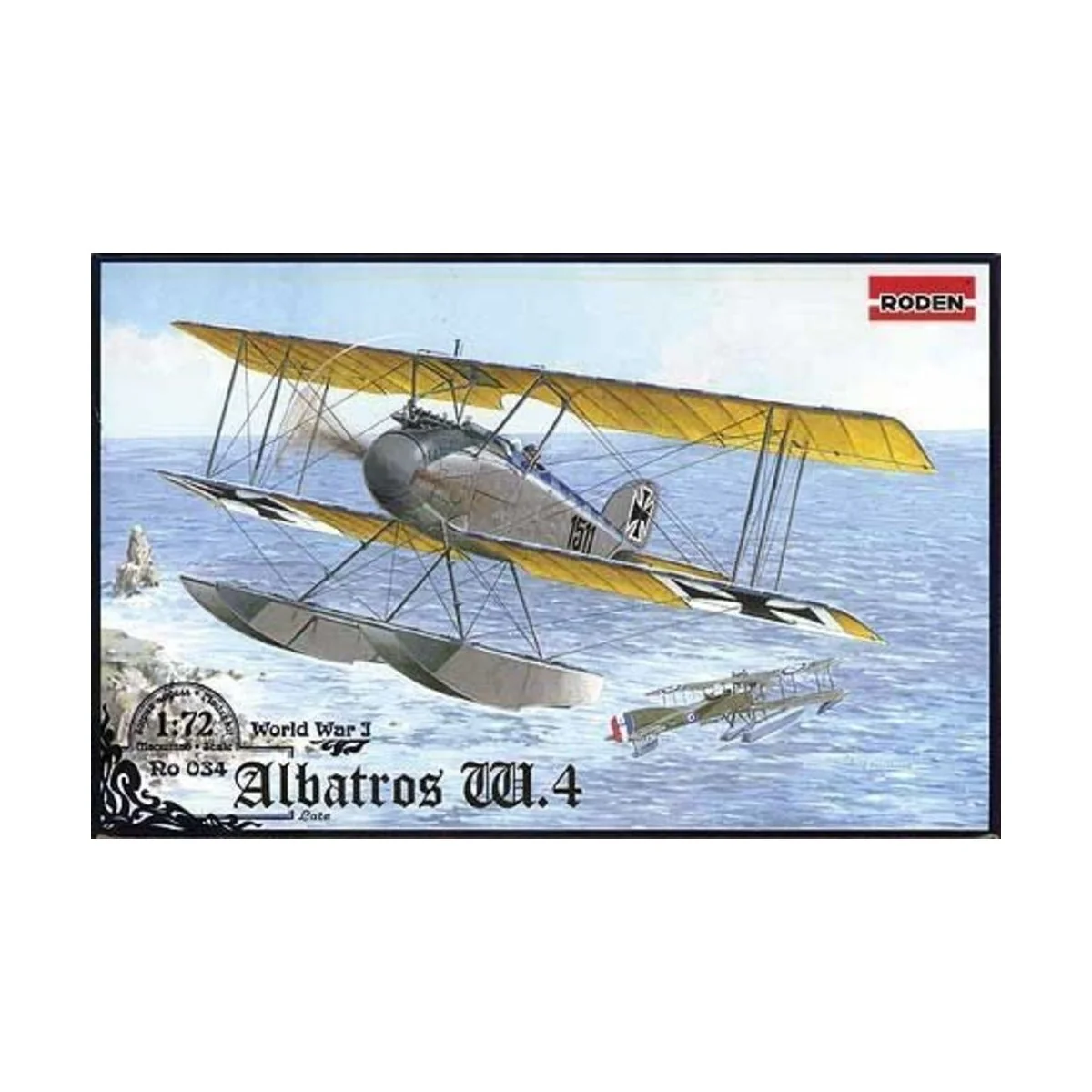 Albatros W.IV (late), 1/72 - Roden 034