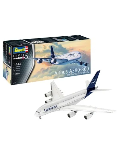 [NO_DESC] Airbus A380-800 Lufthansa New Li, 1/144 - Revell 03872