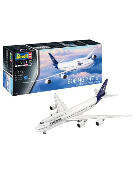 Boeing 747-8 Lufthansa"New Liver, 1/144 - Revell 03891