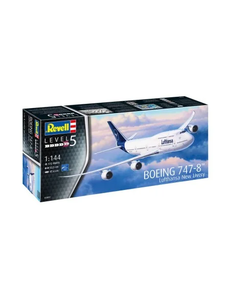 Boeing 747-8 Lufthansa"New Liver, 1/144 - Revell 03891
