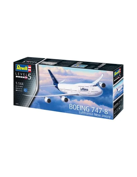 Boeing 747-8 Lufthansa"New Liver, 1/144 - Revell 03891