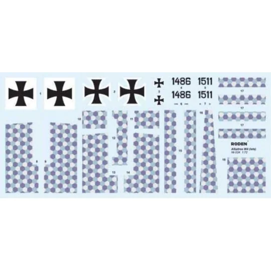 Albatros W.IV (late), 1/72 - Roden 034