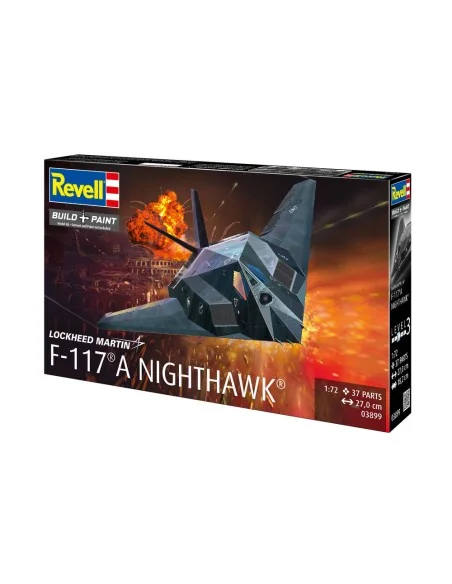 [NO_DESC] F-117A Nighthawk Stealth Fighter, 1/72 - Revell 03899