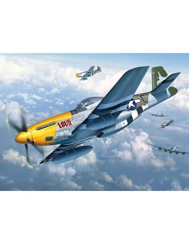 P-51D-5NA Mustang (early version, 1/32 - Revell 03944