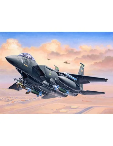 F-15E STRIKE EAGLE & bombs, 1/144 - Revell 03972