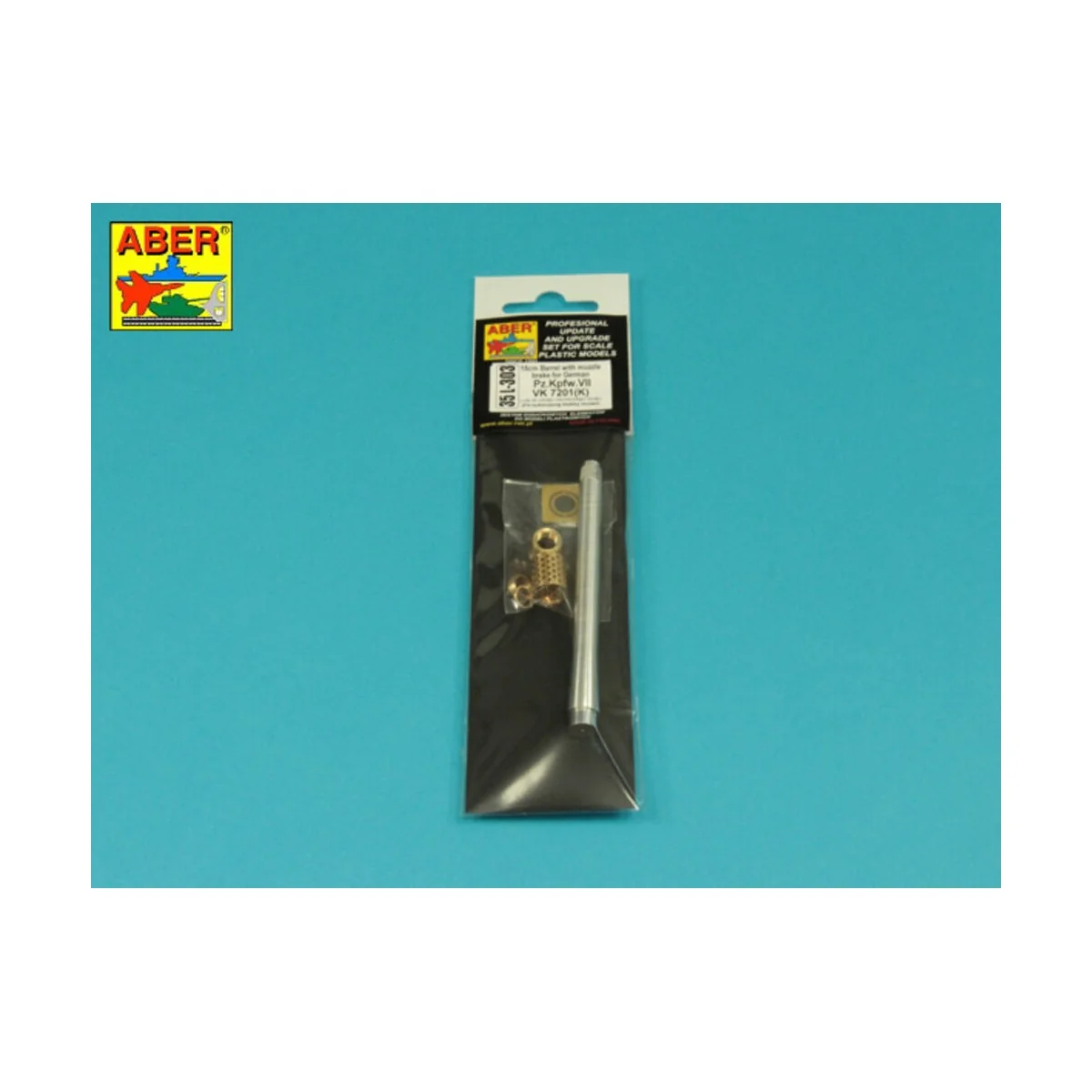 150mm Barrel with muzzle brake for German Pz.Kpfw. VII VK 7201 (K) ...