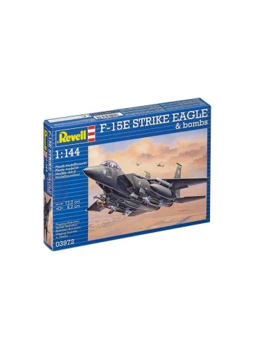 F-15E STRIKE EAGLE & bombs, 1/144 - Revell 03972