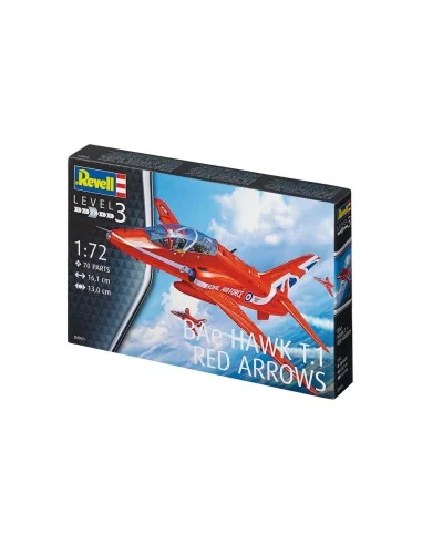 BAe HAWK T.1 RED ARROWS, 1/72 - Revell 04921