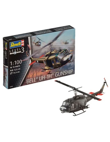 Bell UH-1H Gunship, 1/100 - Revell 04983