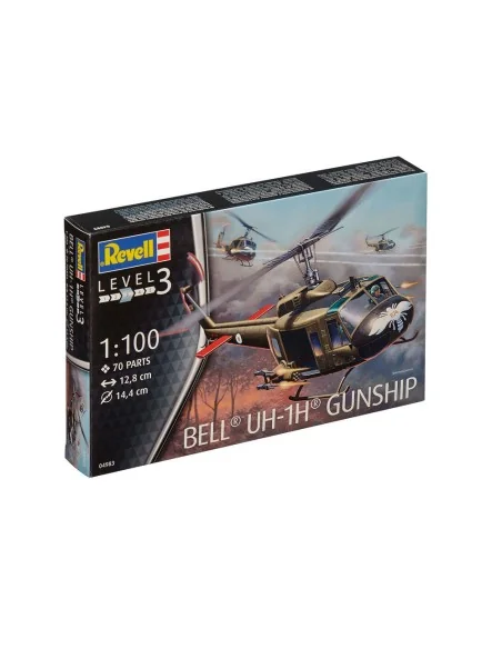 Bell UH-1H Gunship, 1/100 - Revell 04983