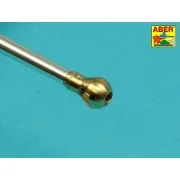 7, 5cm gun barrel with single baffle muzzle brake for German Tank T...