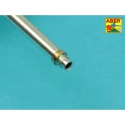 7, 5cm gun barrel with single baffle muzzle brake for German Tank T...