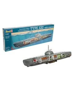[NO_DESC] U-Boot Typ XXI U 2540 &Interieur, 1/144 - Revell 05078