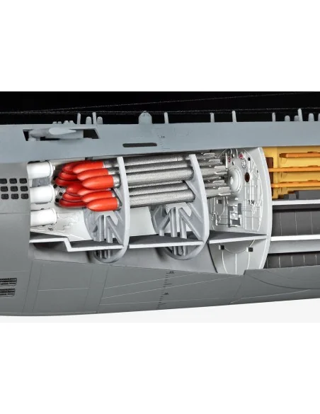 U-Boot Typ XXI U 2540 &Interieur, 1/144 - Revell 05078