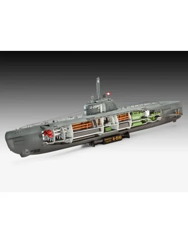 U-Boot Typ XXI U 2540 &Interieur, 1/144 - Revell 05078