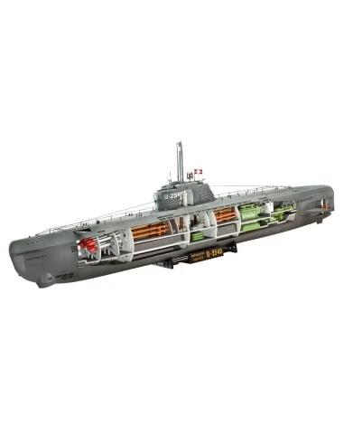 U-Boot Typ XXI U 2540 &Interieur, 1/144 - Revell 05078