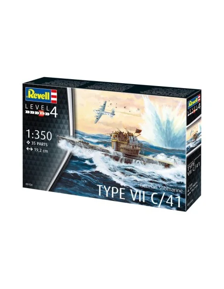 German Submarine Type VII C/41, 1/350 - Revell 05154